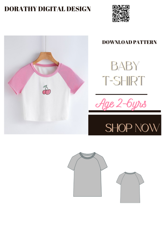 Baby t-shirt pattern