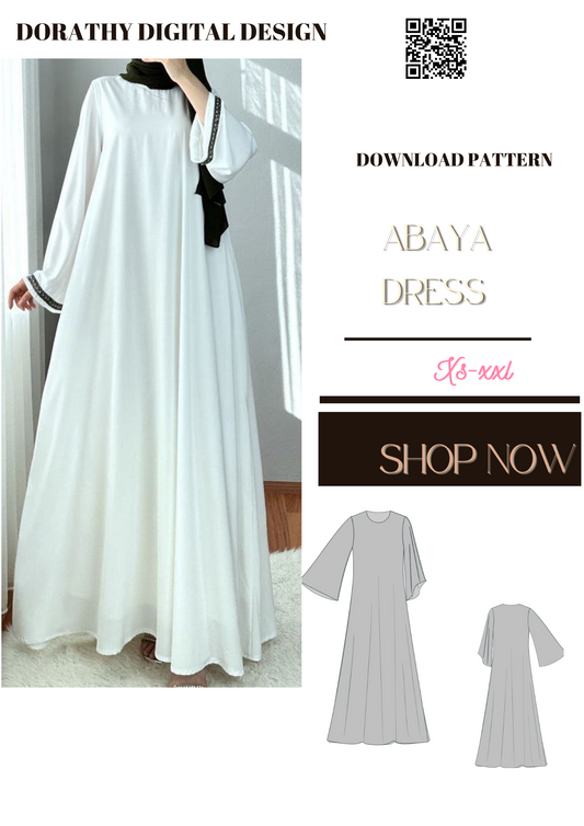 Abaya dress pattern